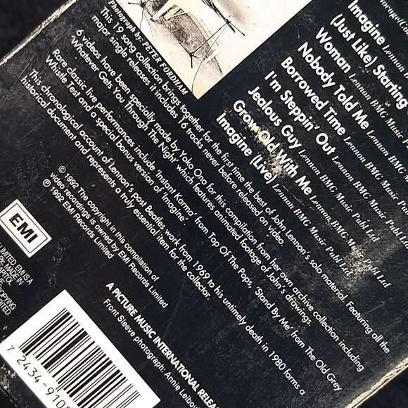The John Lennon Video Collection, 19 Videos, VTG 1992 - Picture 7 of 14